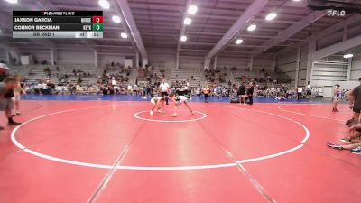 95 lbs Rr Rnd 1 - Jaxson Garcia, Iron Horse vs Connor Beckman, Keystone Krush