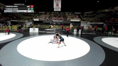 57 lbs Semis - Connor Jeong, Iron Wrestling Club vs Cristian Cruz, Live Oak Wrestling Club SC