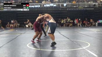 285 lbs Champ. Round 1 - Ron Neely, Santa Rosa Junior College vs Malohi Sipowicz, Mt. San Antonio College