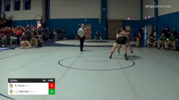 220 lbs Prelims - Roark Ryan, East Lyme/Norwich Tech vs Jeffrey Worster, Oxford Hills