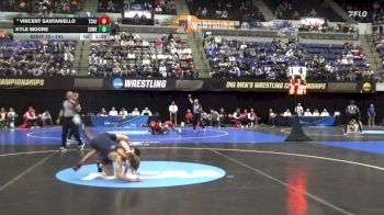 141 lbs Champ. Round 1 - Kyle Moore, Southern Me vs Vincent Santaniello, TCNJ