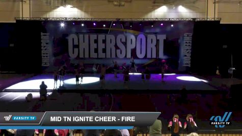 Mid TN Ignite Cheer - Fire [2022 L1 Traditional Rec - 12Y (NON) Day 1] 2022 CHEERSPORT Cartersville Classic