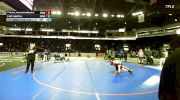 138 lbs Cons. Round 4 - Luis Garcia, Rogers (Puyallup) vs Wayland Holmberg, Davenport