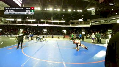 138 lbs Cons. Round 4 - Luis Garcia, Rogers (Puyallup) vs Wayland Holmberg, Davenport