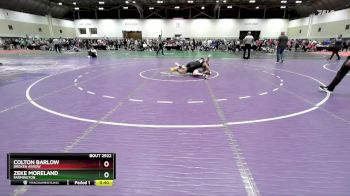 150 lbs Cons. Round 2 - Zeke Moreland, Farmington vs Colton Barlow, Broken Arrow