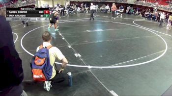 140 lbs Champ. Round 2 - Raiden Cooper, McCook Youth Wrestling Club vs Jack Krajeski, Impact Wrestling Club