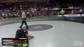 D 2 160 lbs Cons. Round 5 - Kaleb Sanders, Lakeshore vs Sawyer Pugh, St. Thomas More