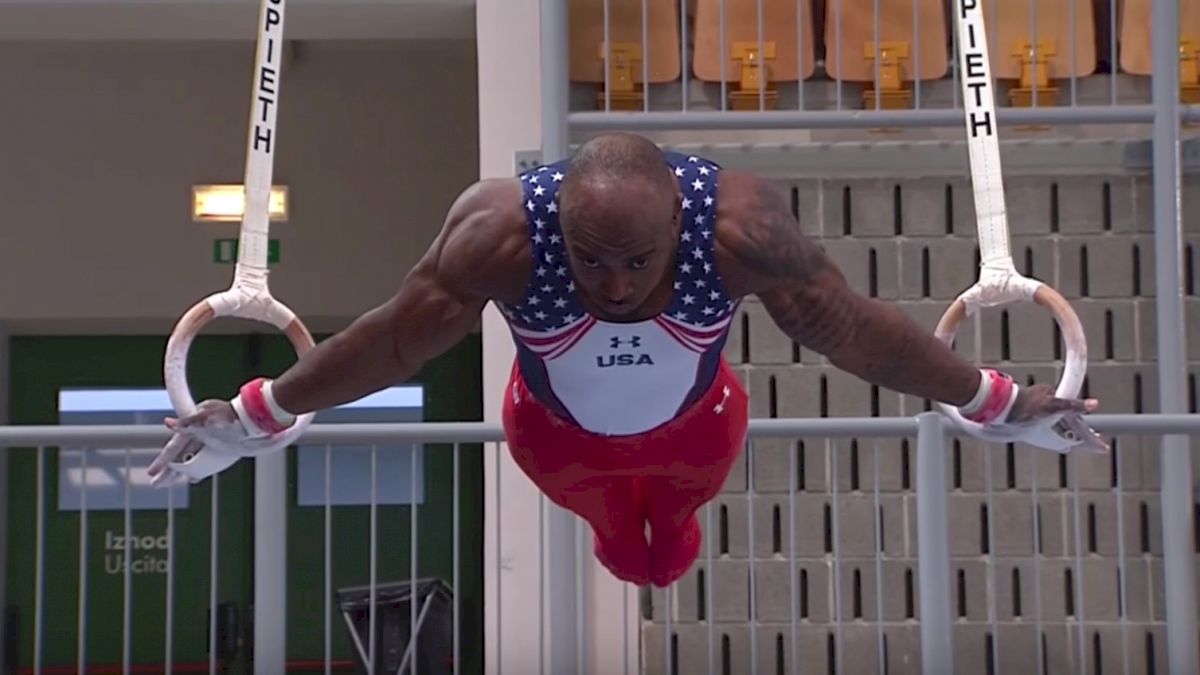 Donnell Whittenburg Hits Triple Pike Dismount Off Rings - 'The Whittenburg'