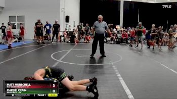 88 lbs Round 7 (8 Team) - Maksim Crain, Killer Elite vs Matt Murschell, Mat Warriors White