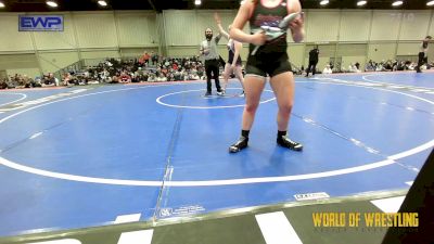 240 lbs Semifinal - Azreal Smith, OK Supergirls Black vs Ariana Chavez, Sisters On The Mat Black