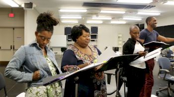 Learning 'Ride The Chariot' ACappella SitzProbe