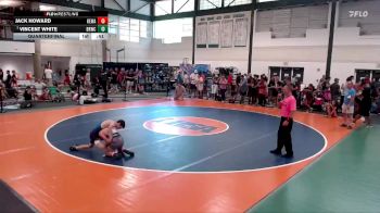 121-128 lbs Quarterfinal - Vincent White, Big Red Wrestling Club vs Jack Howard, Elite Wrestling Academy