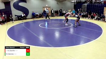 125 lbs. Cons. Round 2 - Abigail Counts, Nixa vs Micah Barnes, Ft. Zumwalt West