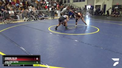 130 lbs Cons. Round 2 - Jaslynn Soto, El Rancho vs Jordin Silva, Huntington Beach