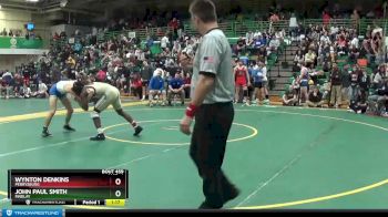 150 lbs Champ. Round 3 - John Paul Smith, FINDLAY vs Wynton Denkins, PERRYSBURG