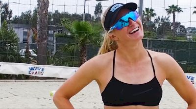 Meet Kelly Reeves, Pro Beach Volleyballer
