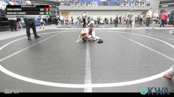 74-82 lbs Rr Rnd 1 - Vera Burch, Blue Devil Wrestling vs Whitlee Combs, Cowboy Wrestling Club