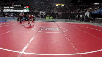 132 lbs Cons. Round 2 - Tucker Clark, Rigby vs Koen Fielder, Middleton