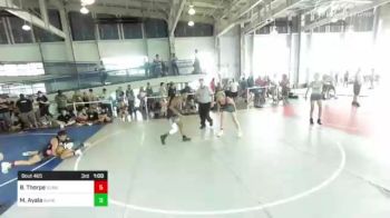 126 lbs Final - Brayden Robison, Westlake HS vs Zachary Evans III, Whitted Trained