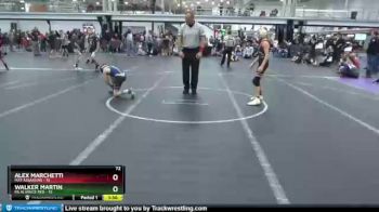 72 lbs Round 3 (4 Team) - Alex Marchetti, Mat Assassins vs Walker Martin, PA Aliiance Red