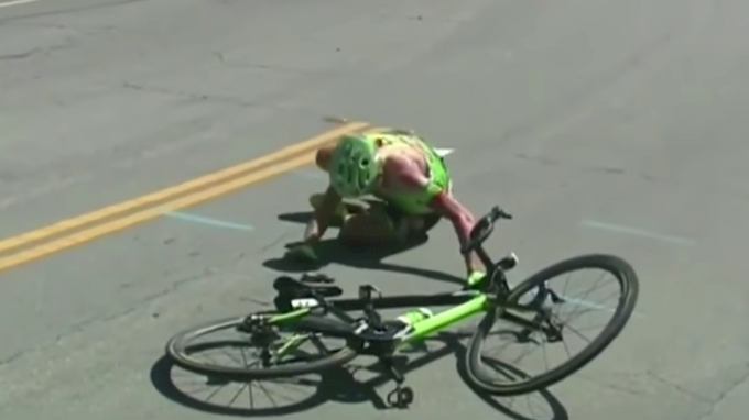 Toms Skujins Suffers Concussion In Tour Of California Crash Flobikes 9006