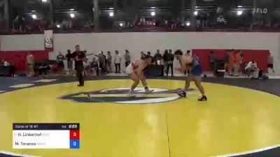 92 kg Consi Of 16 #1 - Hayden Linkerhof, Buffalo Valley Regional Training Center vs Michael Toranzo, Skwc-rtc