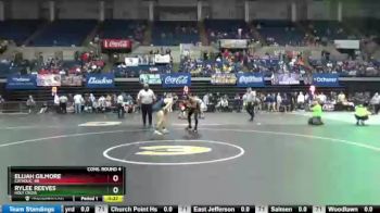 Cons. Round 4 - Rylee Reeves, Holy Cross vs Elijah Gilmore, Catholic, BR