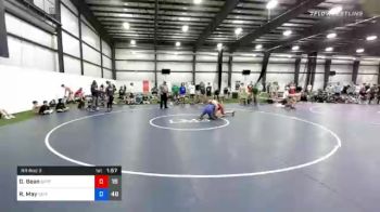 83 kg Prelims - David Bean, Spartan Combat vs RJ May, Va Team Predator (NAT)