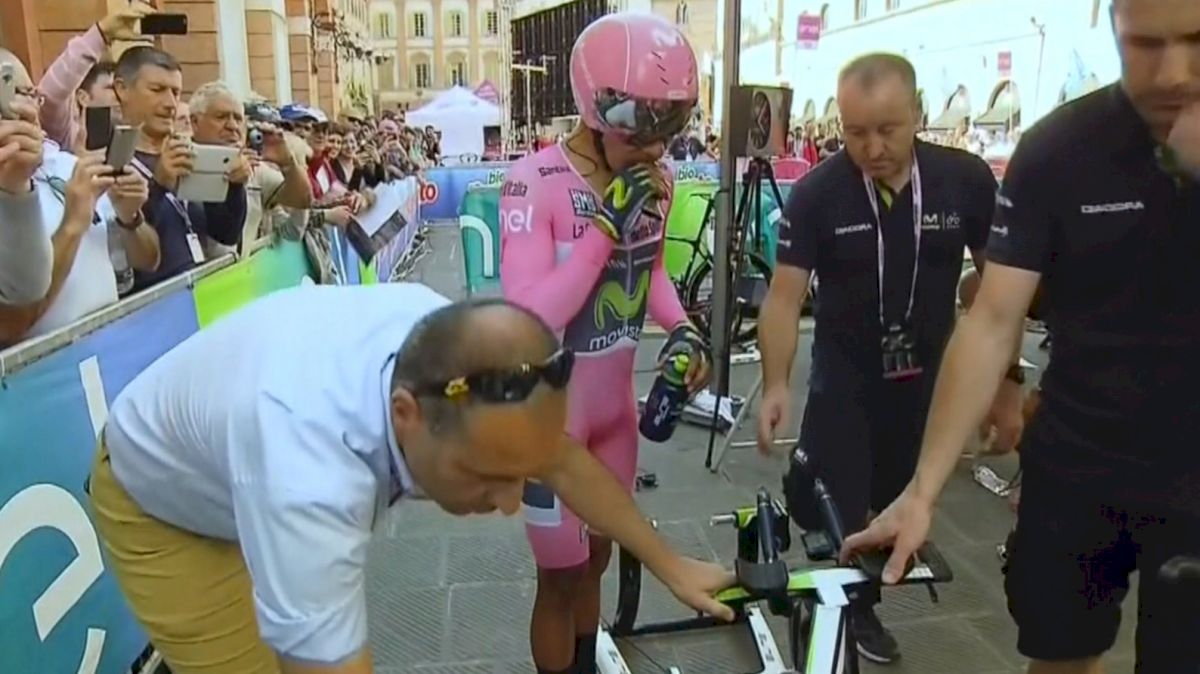 Nairo Quintana's Giro Campaign Takes Hit In Time Trial