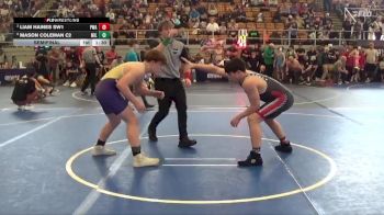 174 lbs Semifinal - Mason Coleman C2, Millersport vs Liam Haines SW1, Prodigy Wrestling Academy