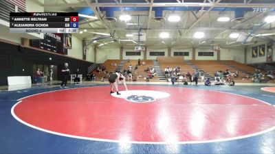 160 lbs Round 4 - Annette Beltran, Skyline vs Alejandra Ochoa, San Joaquin Delta