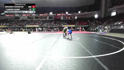 149 lbs Round Of 32 - Benjamin Cournoyer, Valley Forge Military College vs Camron Crump, Life