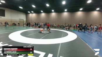 67 lbs Cons. Round 3 - Cameron Lizak, Texas Elite Wrestling Club vs Zaivian Fuentes, Wesley Club Wrestling
