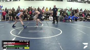 126 lbs Champ. Round 1 - Aidan Beddow, NBWC vs Jerry Fairchild, Oxford Youth WC