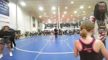 57 lbs Rr Rnd 1 - Ava Conklin, Alpha Girlz vs Victoria Carchidi, Kraken Blue - Girls