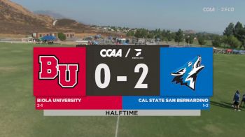 Replay: English Commentary - 2025 Biola vs CSUSB | Sep 13 @ 3 PM