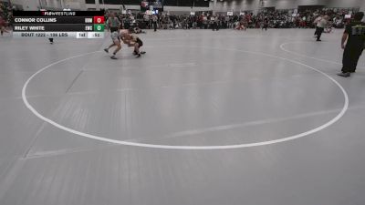 106 lbs Cons. Rd Of 64 - Connor Collins, Backyard Brawlers Midwest vs Riley White, Empyre Wrestling Club