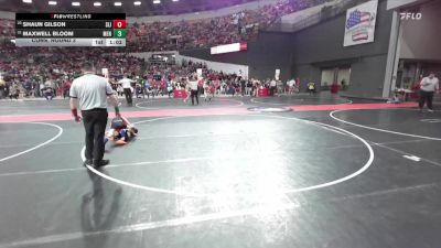 80 lbs Cons. Round 3 - Maxwell Bloom, Menomonie vs Shaun Gilson, Slinger