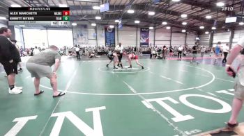 119 lbs Rr Rnd 3 - Alex Marchetti, Mat Assassins Red vs Emmitt Myers, Team Barracuda MS
