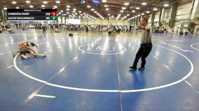 88 lbs Round 1 (9am Friday) - Cameron Ramp, Backyard Brawlers vs Jaxyn Hollenbach, Nebraska Elite