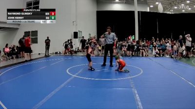 40 lbs Round 1 (4 Team) - Emerson Thompson, PA East Lightning vs Jaxon Fisher, CTWHALE ORCA