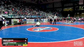 7A-150 lbs 3rd Place Match - Hudson Danielson, Buford HS vs Brock Weaver, Camden County