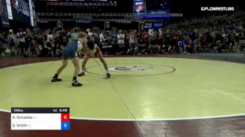 106 lbs Rnd Of 32 - Andre Gonzales, California vs Quade Smith, Utah