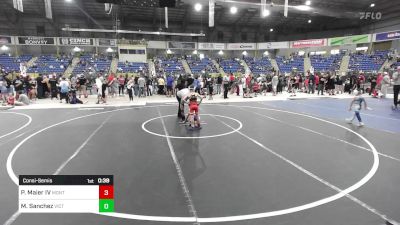 49 lbs Consolation - Philip Maier IV, Montrose Elite vs Maximus Sanchez, Victory WC