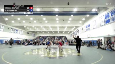 131 lbs Champ. Round 1 - Kendall Chapman, Unattached vs Ayvah Reynoso, Colby Community College