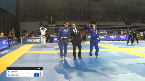 Bianca Basilio vs Carina Curvelo 2019 Pan Jiu-Jitsu IBJJF Championship