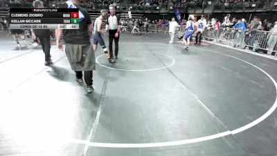 128 lbs Consi Of 16 #2 - Coleson Popeskic, Washington Twp vs Frankie Rella, Bitetto Trained Wrestling