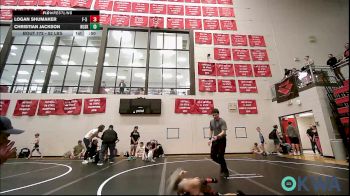 52 lbs Consolation - Logan Shumaker, F-5 Grappling vs Christian Jackson, Huskey Wrestling Club