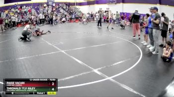 76/80 Quarterfinal - Paige Vacari, Cane Bay Cobras vs TaRonald ?tj? Riley, Columbia KnighYouth Wrestling