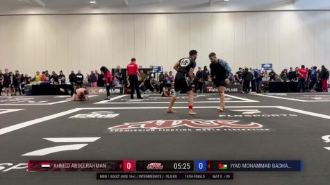 Ahmed Abdelrahman vs Iyad Mohammad Badhan Almarouj 2024 ADCC Niagara Open